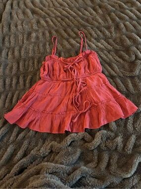 T.J.Maxx/Thirty Thirty pink babydoll top